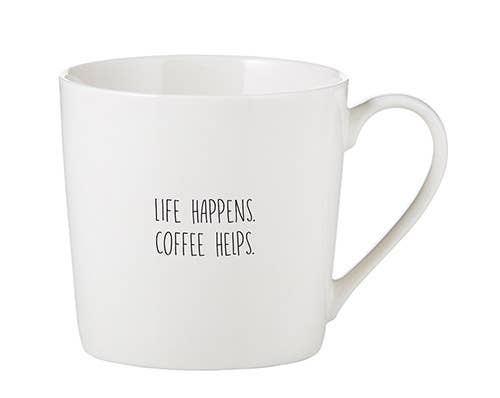 Cafe Mug - Life Happens