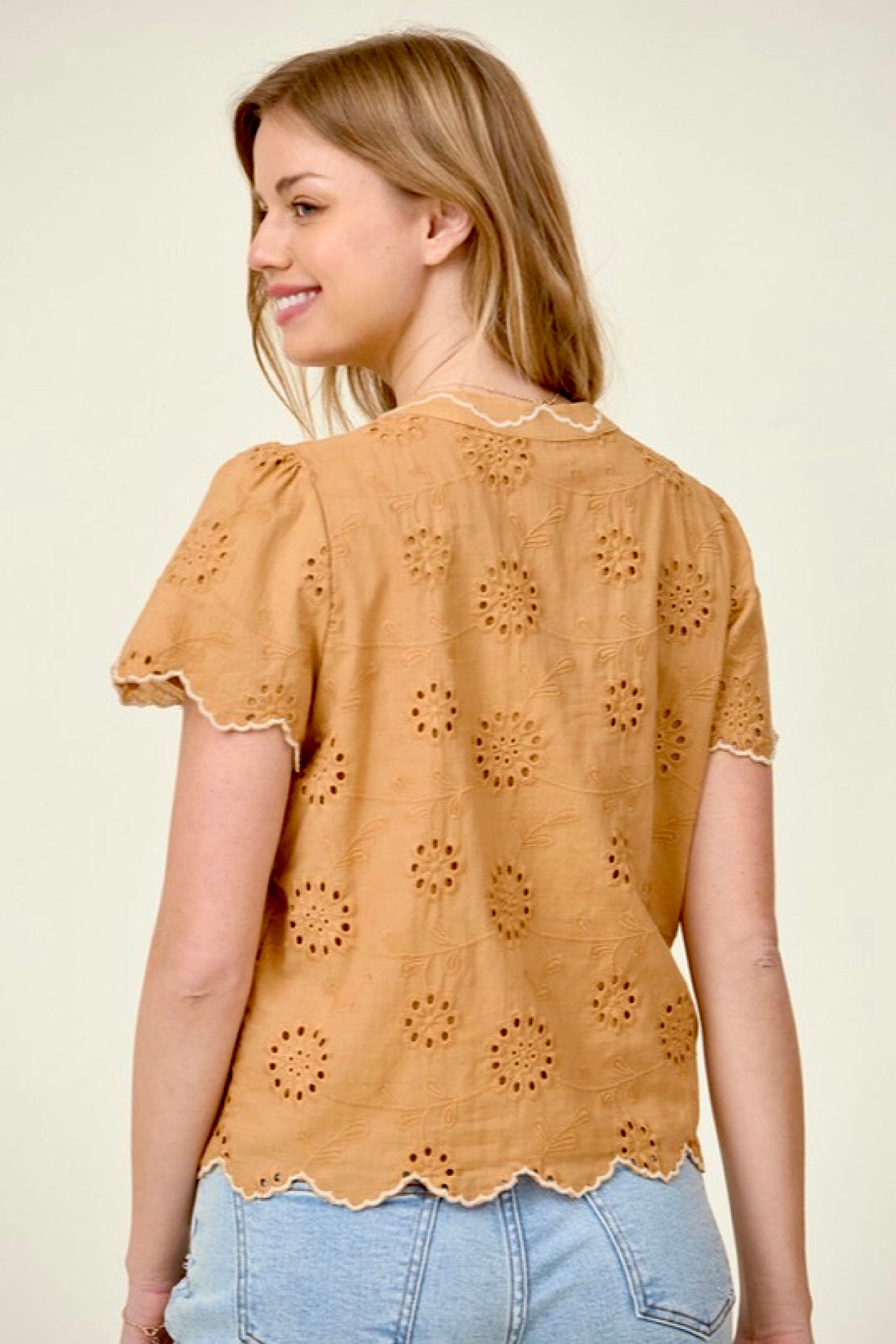 Jayne Embroidered Top