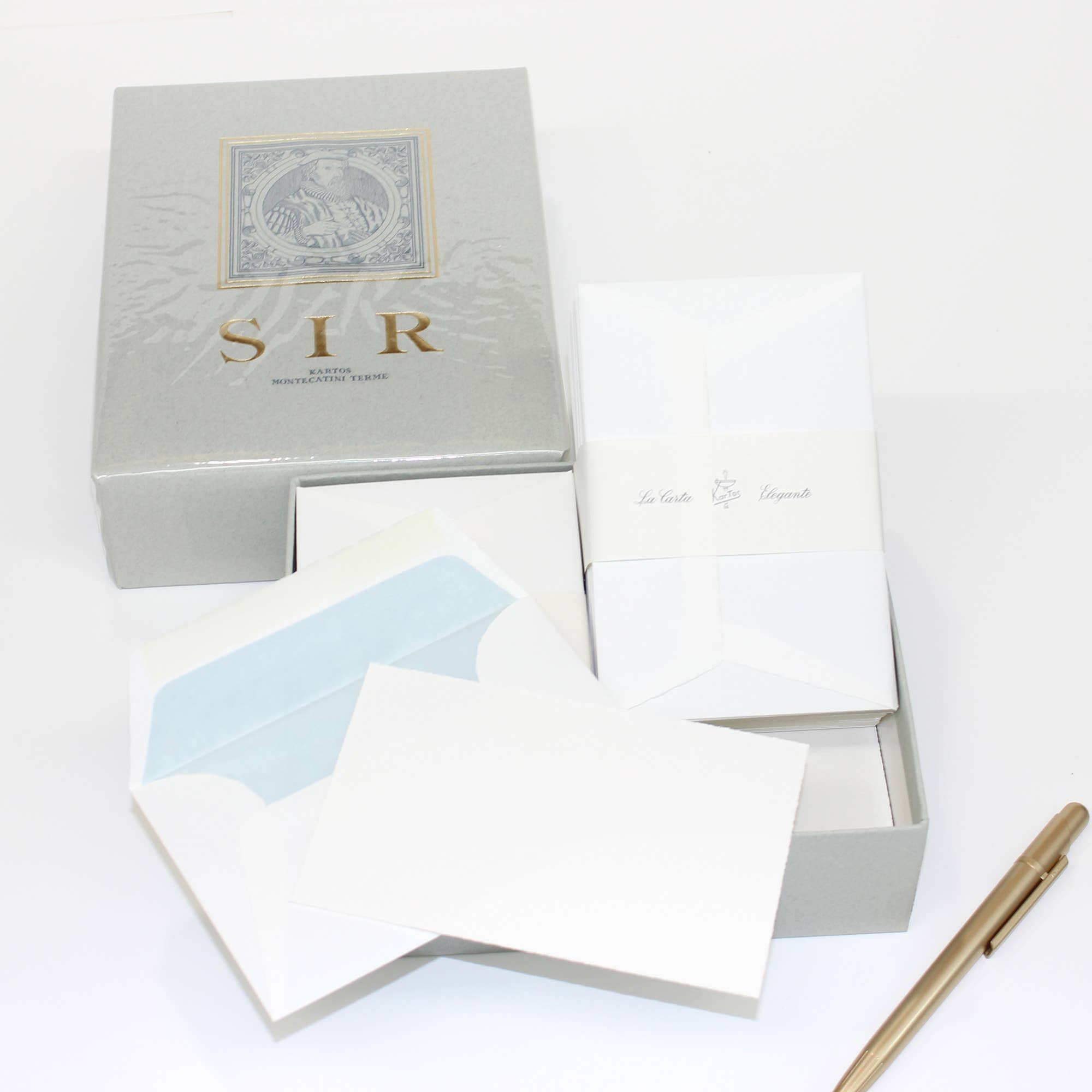 Kartos "SIR" Collection Deckled-Edge Cards, Stationery